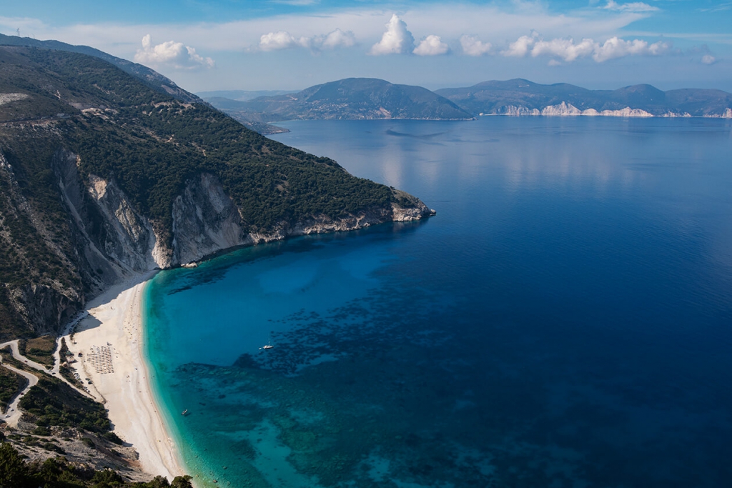 Plaża Myrtos na Kefalonii
